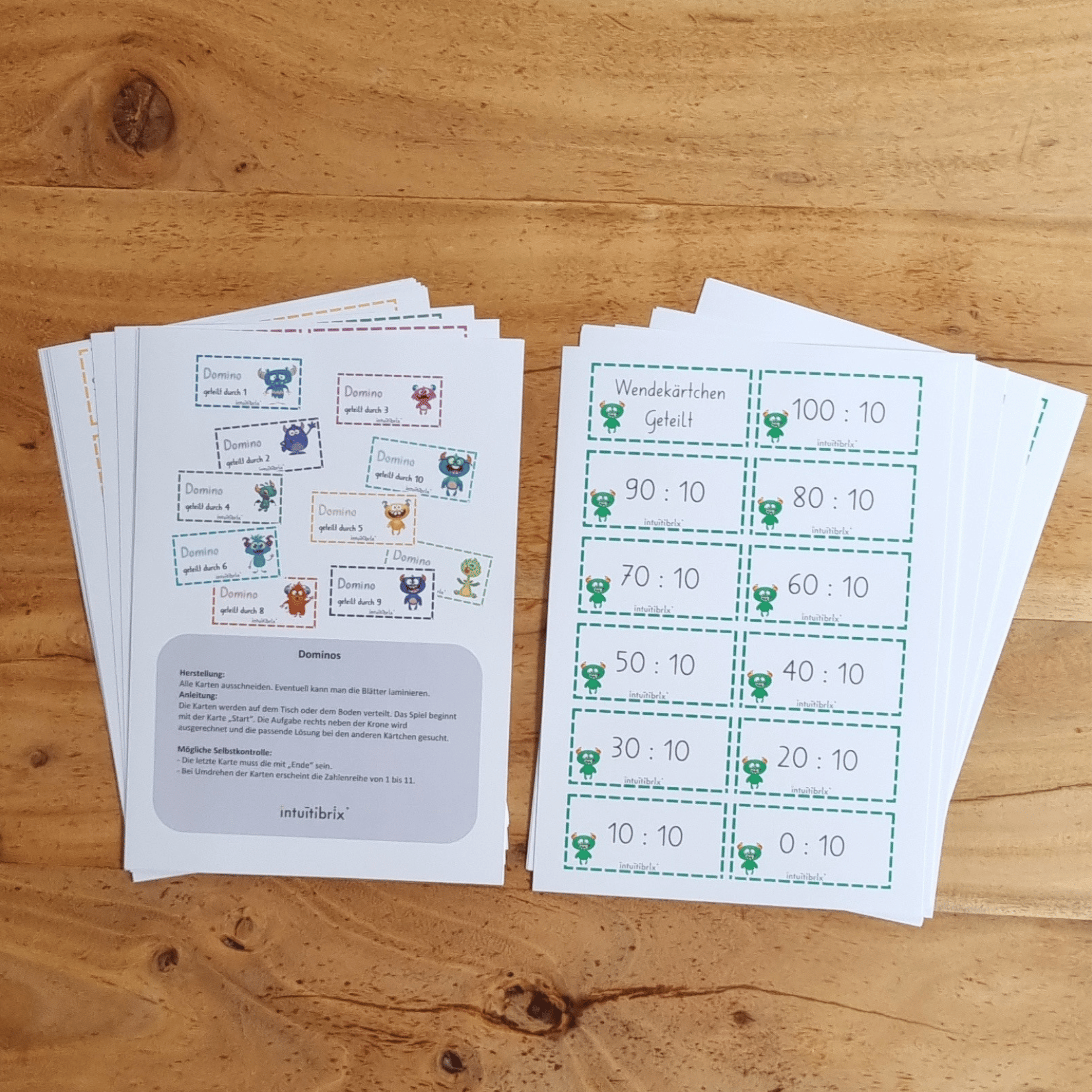 CH Riesiges Materialpaket zum Trainieren des Einmaleins