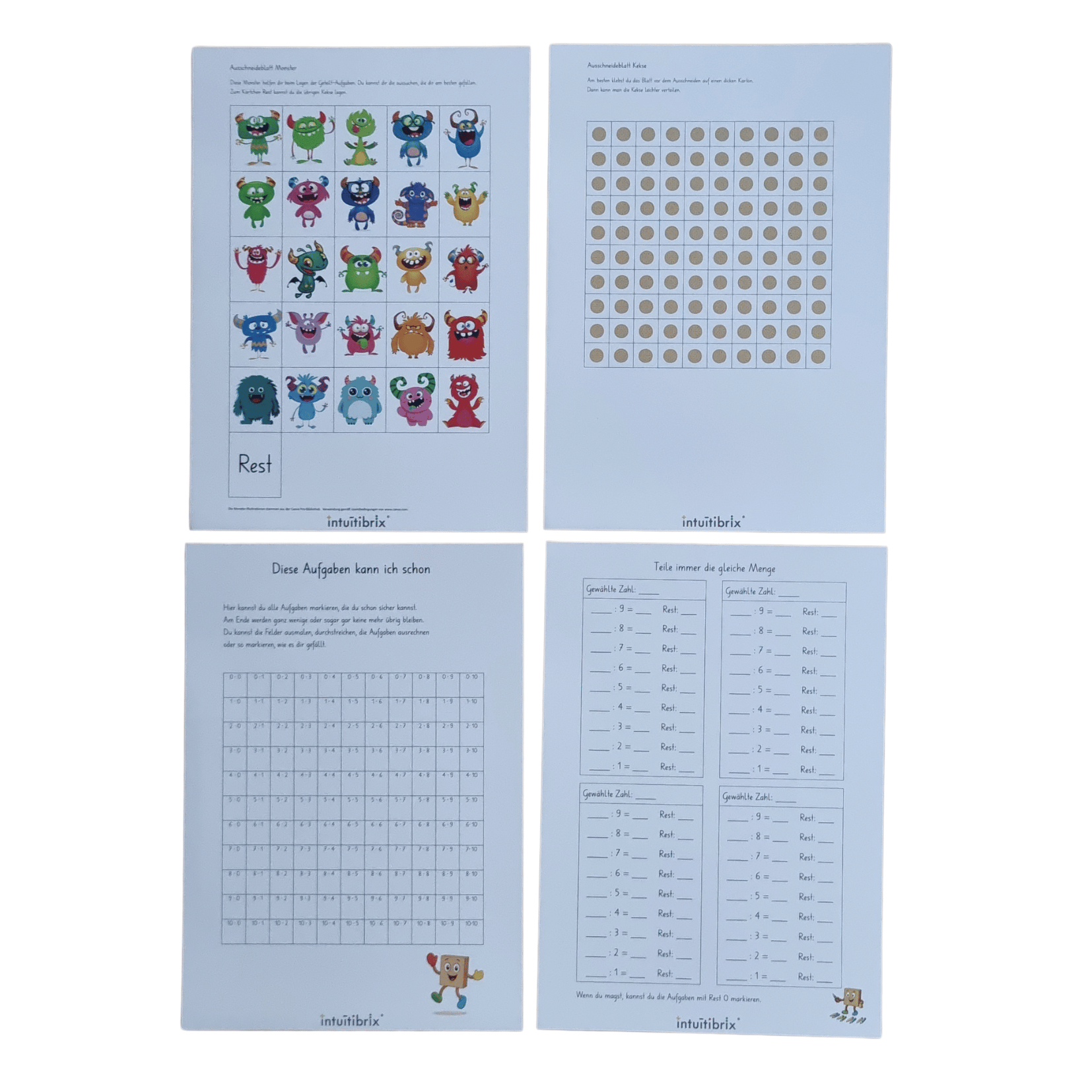 CH Einführung ins Einmaleins, Arbeitsheft