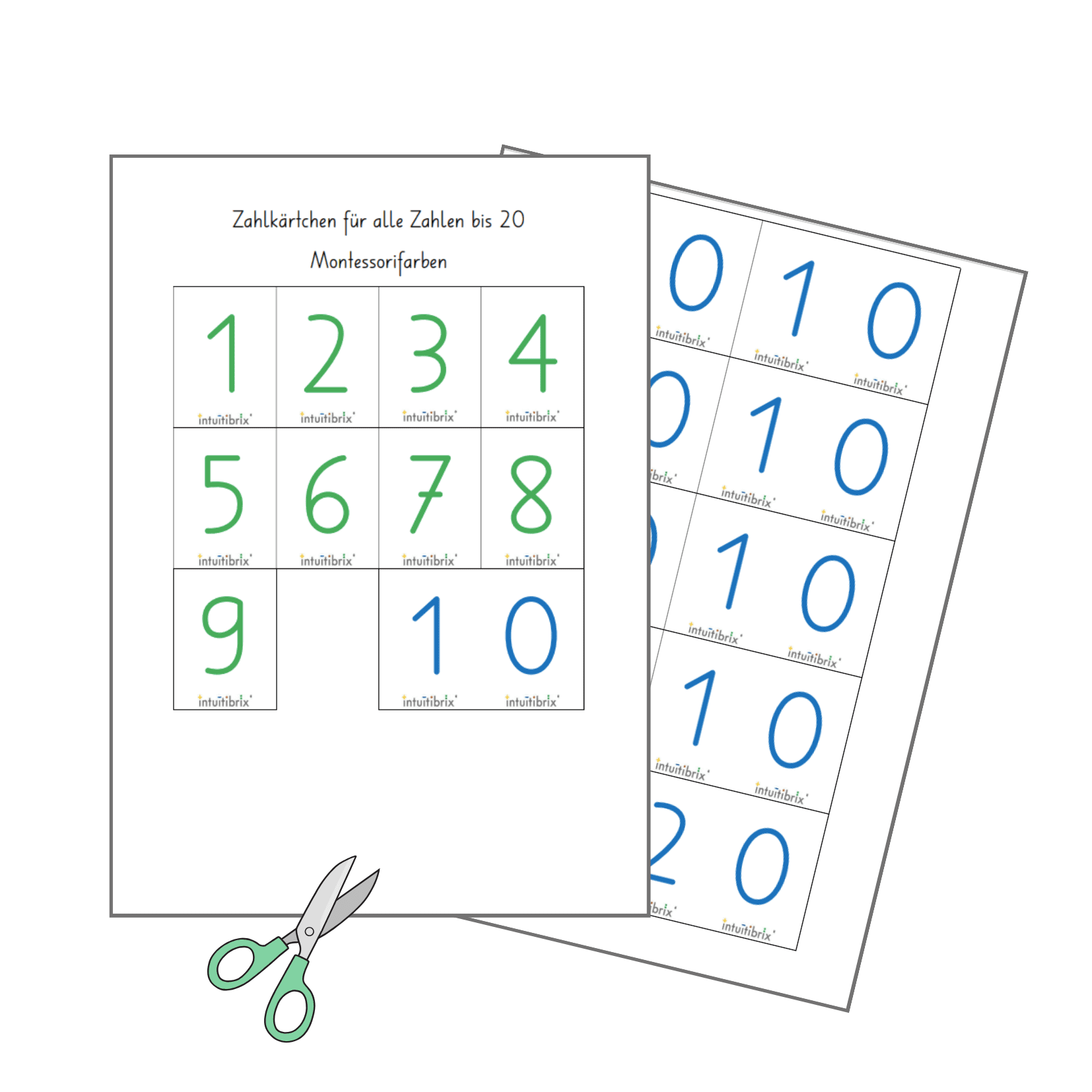 CH Download: Zahlkärtchen
