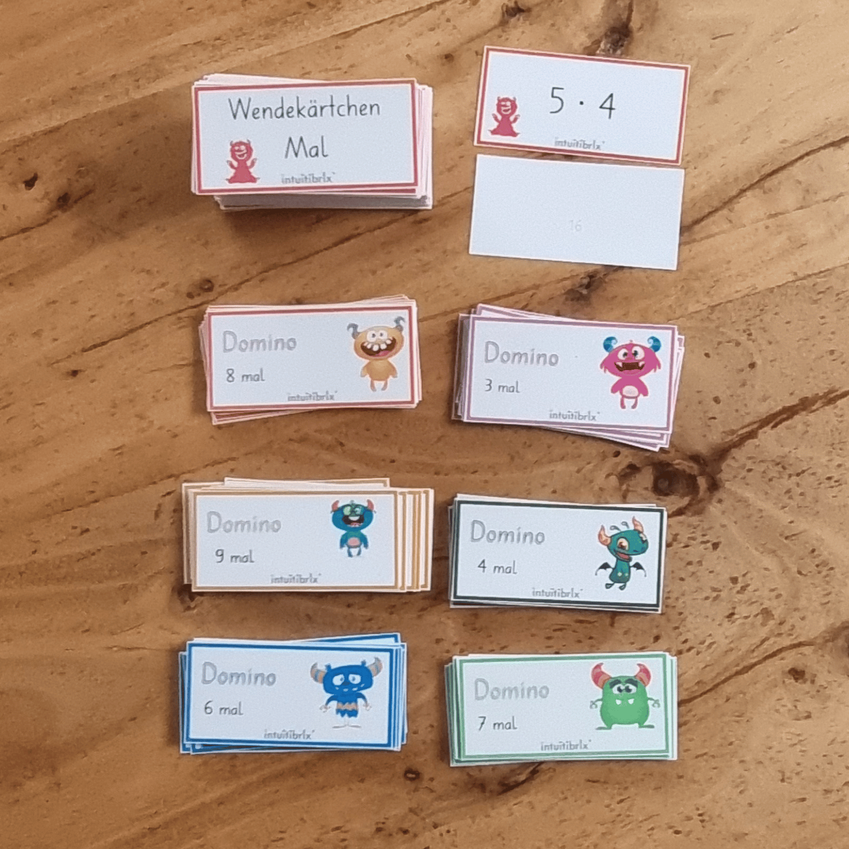 CH Riesiges Materialpaket zum Trainieren des Einmaleins