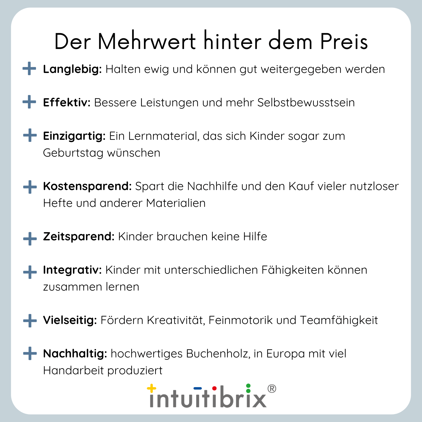 CH intuitibrix in der Holzkiste