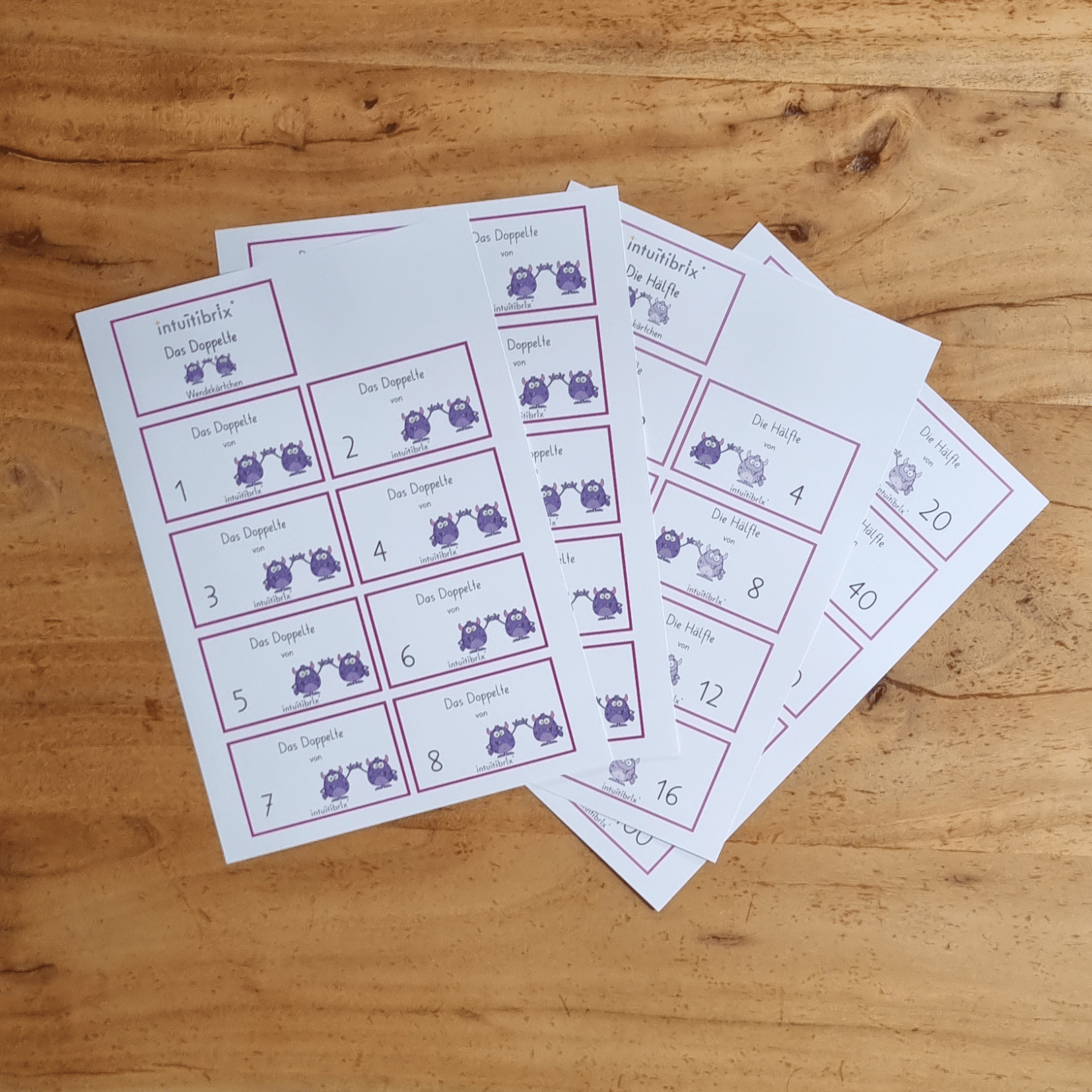 CH Riesiges Materialpaket zum Trainieren des Einmaleins