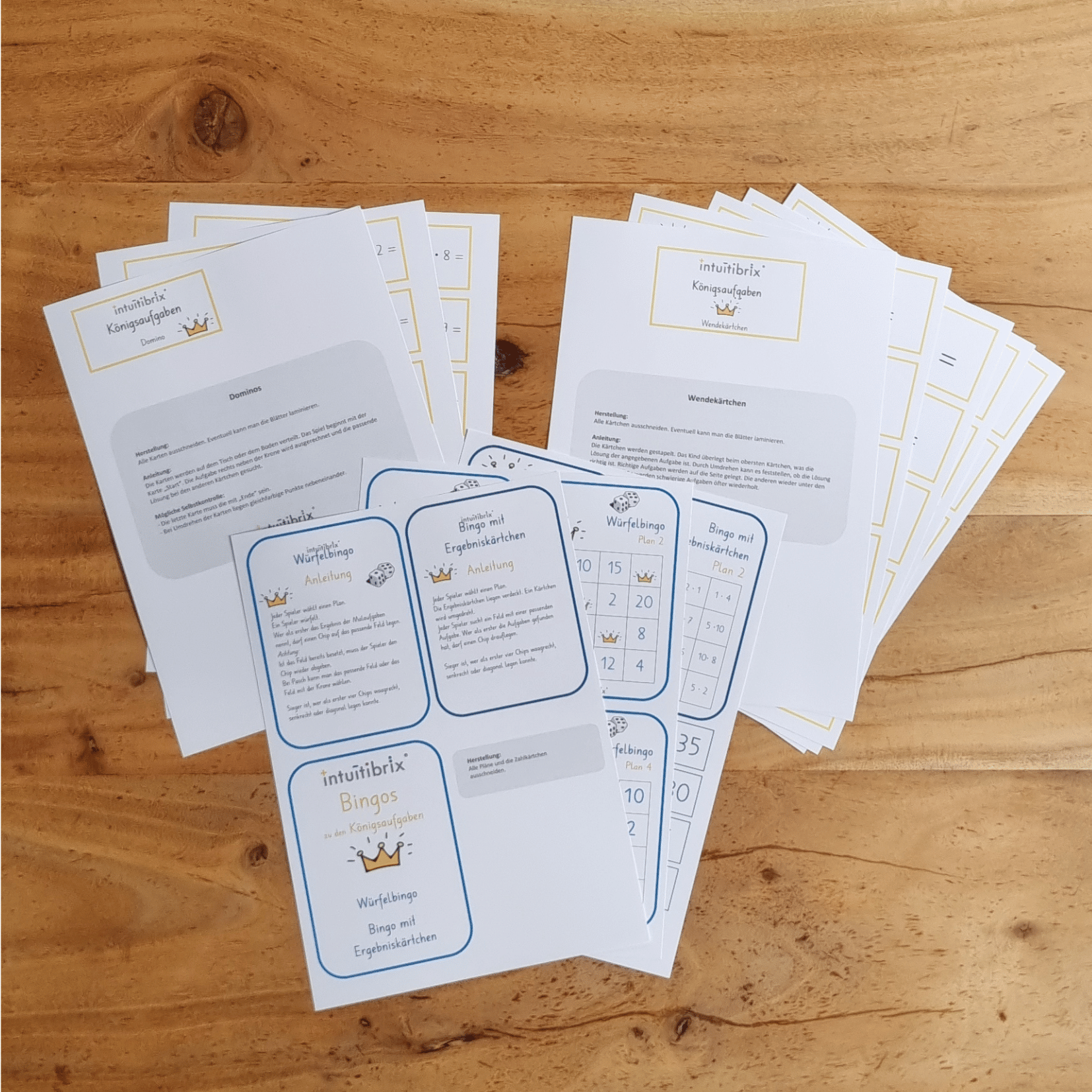 CH Riesiges Materialpaket zum Trainieren des Einmaleins