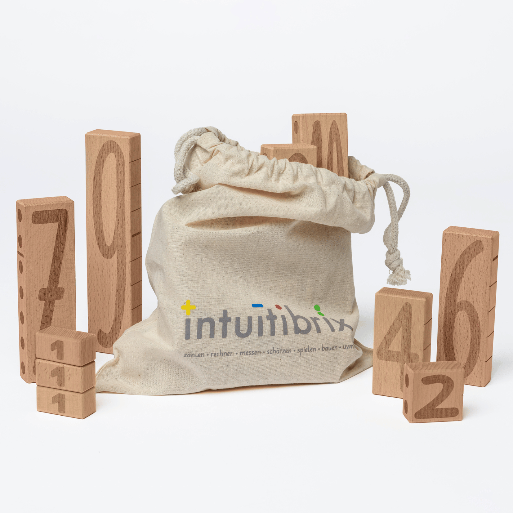 intuitibrix in una borsa di stoffa