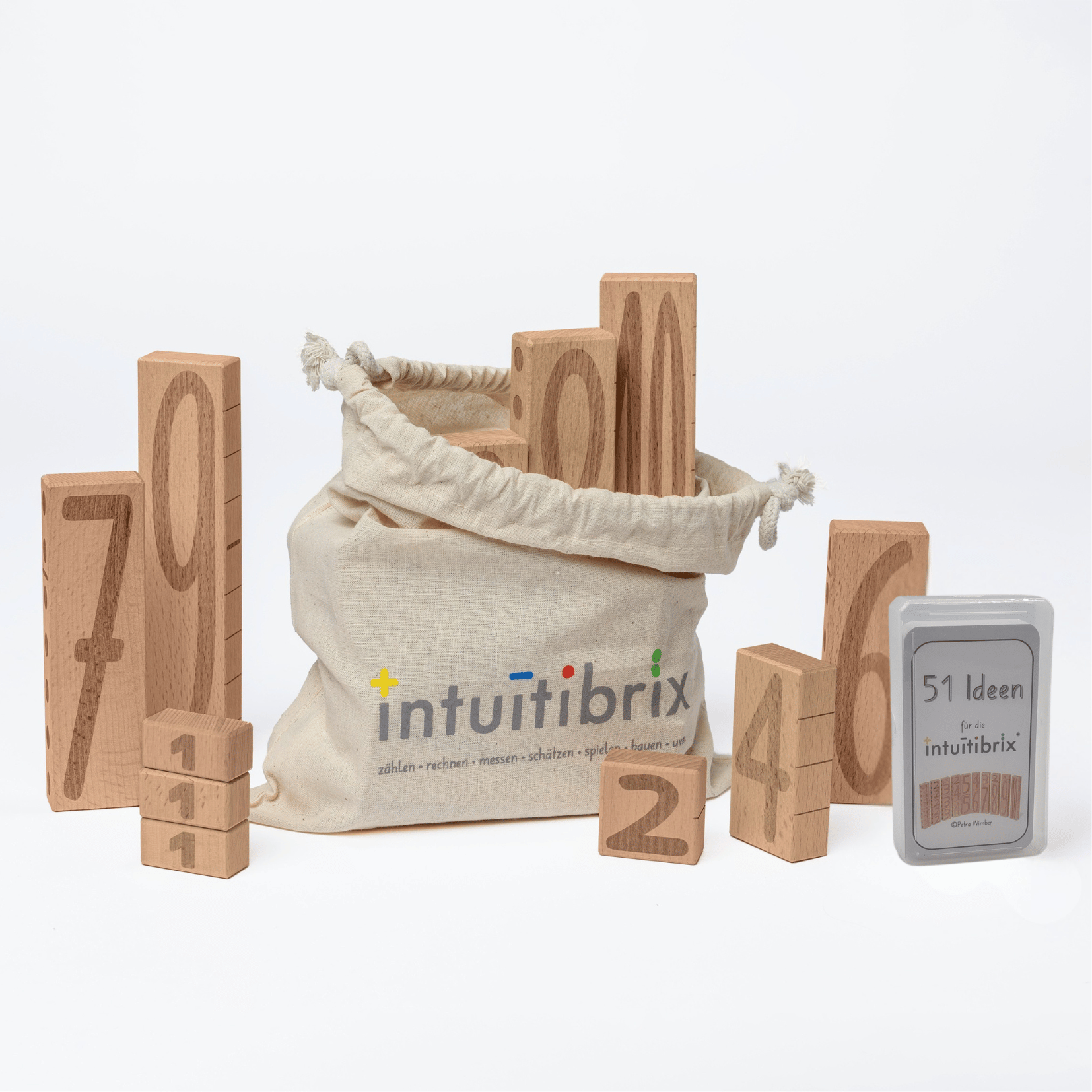intuitibrix in una borsa di stoffa