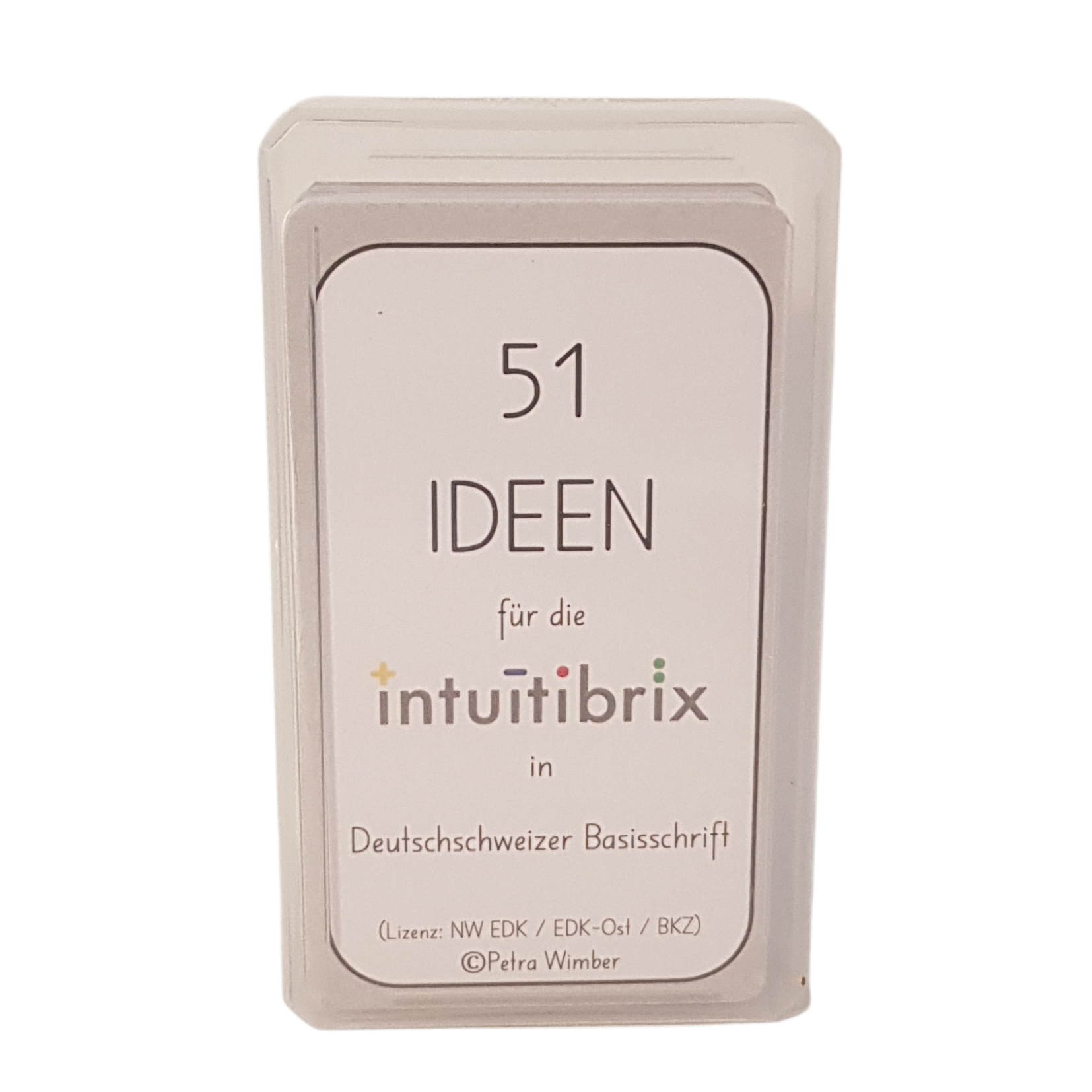CH Kartenset mit 51 Ideen (Deutsch, Französisch, Italienisch, Englisch)