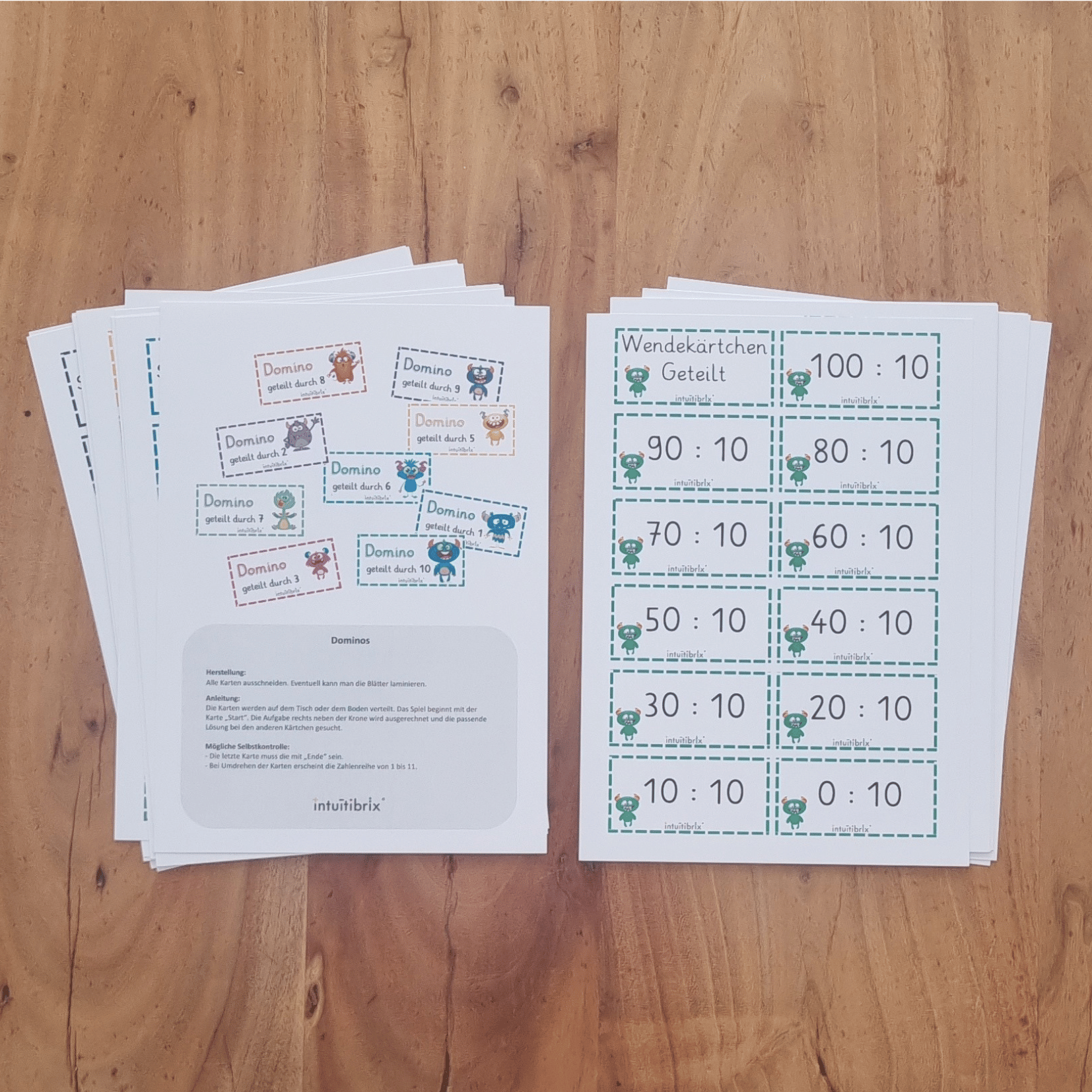 Riesiges Materialpaket zum Trainieren des Einmaleins
