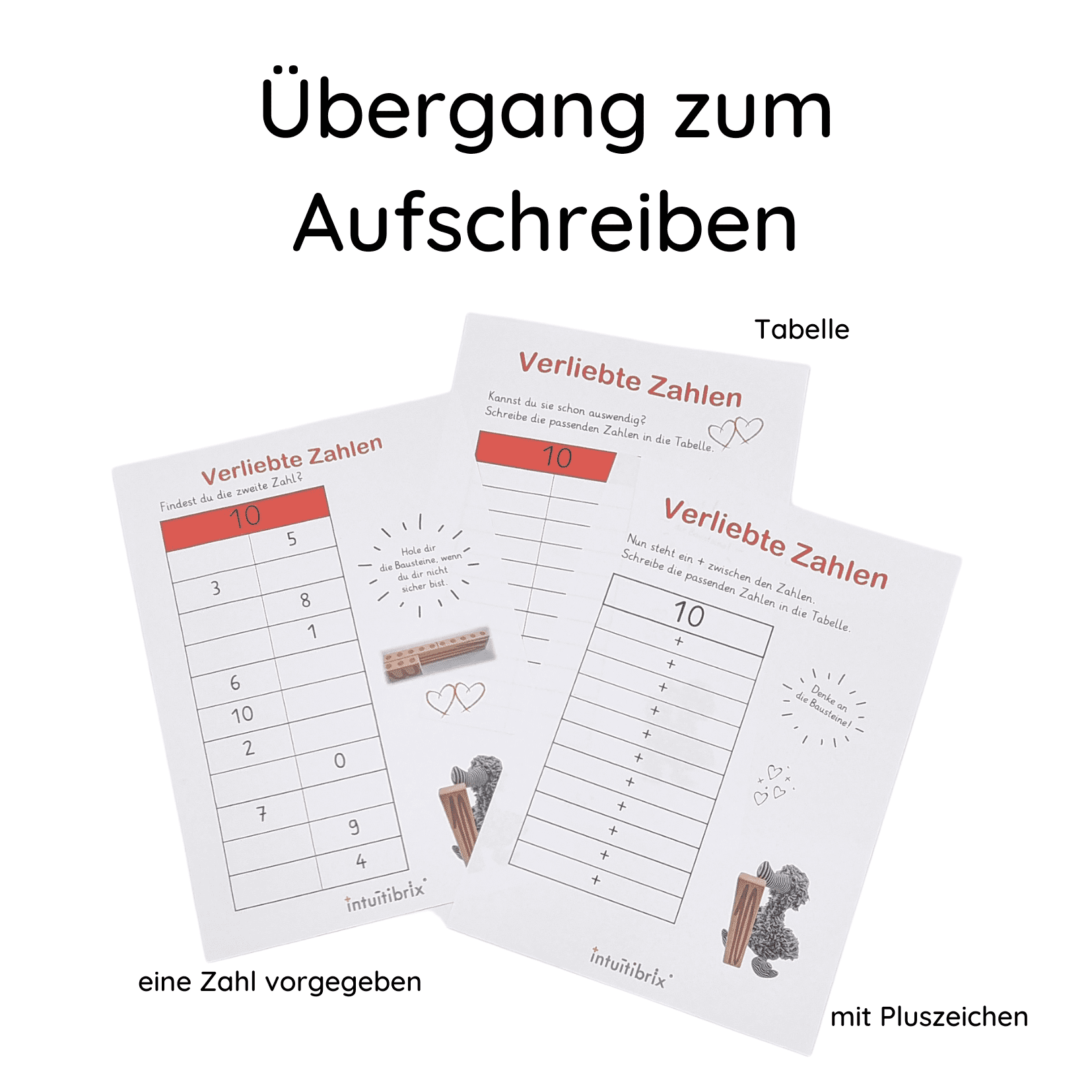 CH Aufgaben zu den Verliebten Zahlen