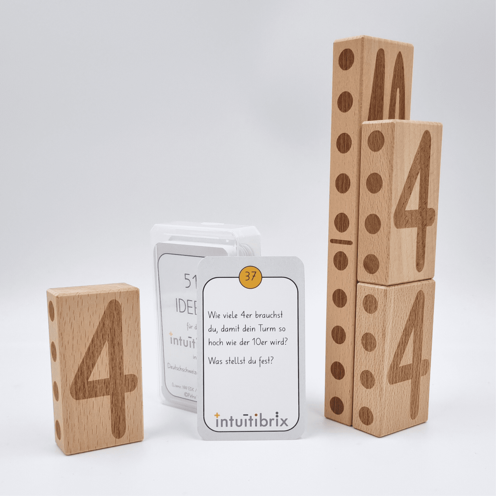 Set di carte con 51 idee (tedesco, francese, italiano, inglese) 