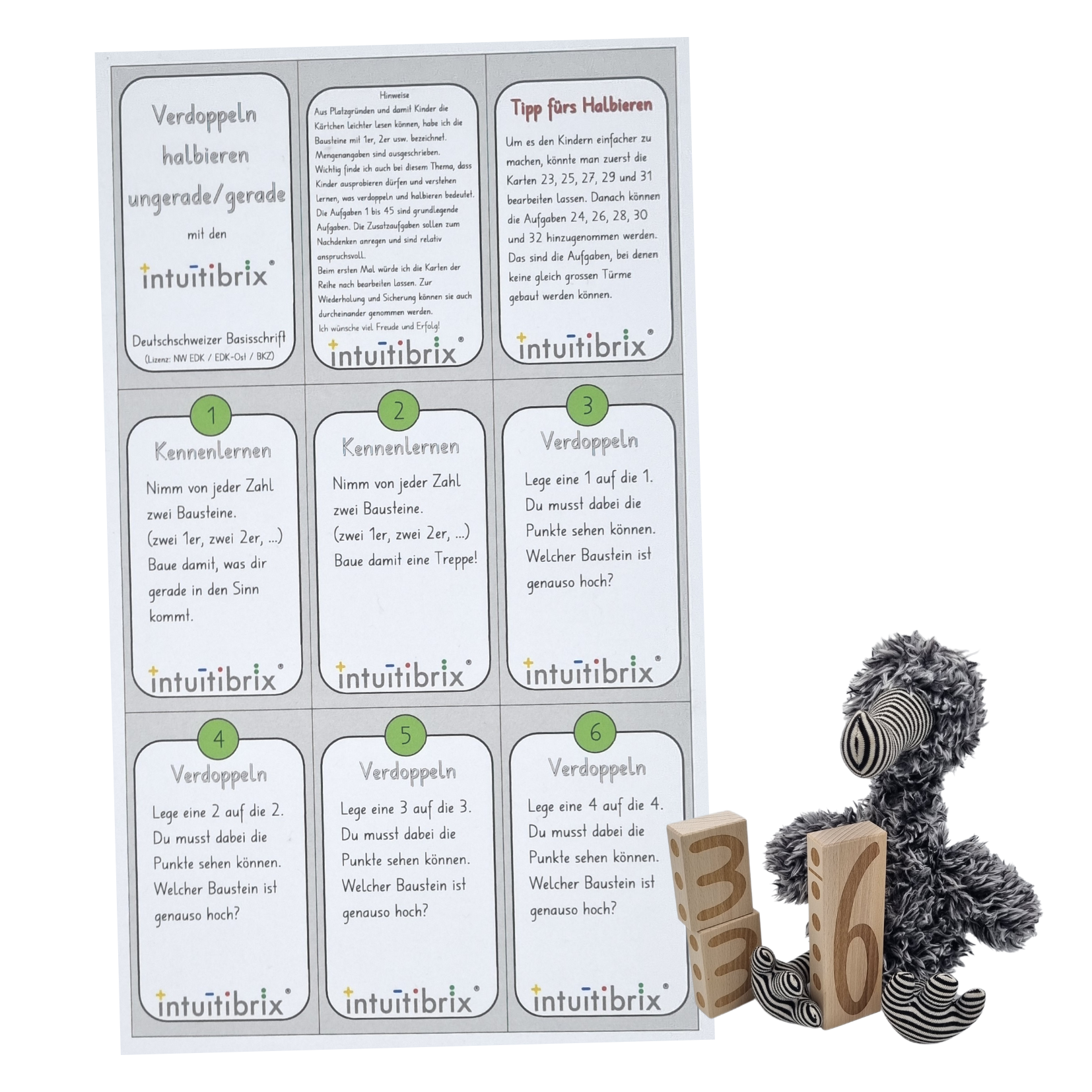 Scarica: Set di carte "Simply double" (tedesco, francese, italiano) 