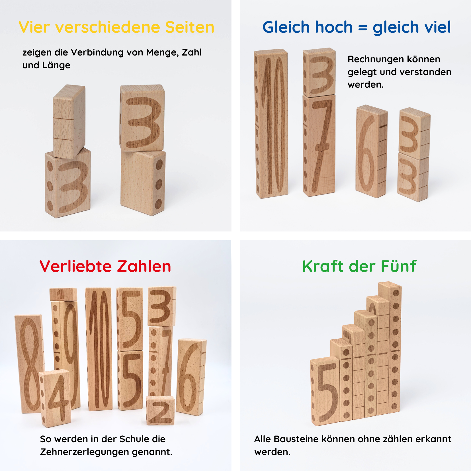 Original intuitibrix Zahlenbausteine (B-Ware)